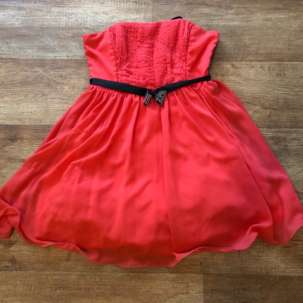 Thigh Length Pink Dress